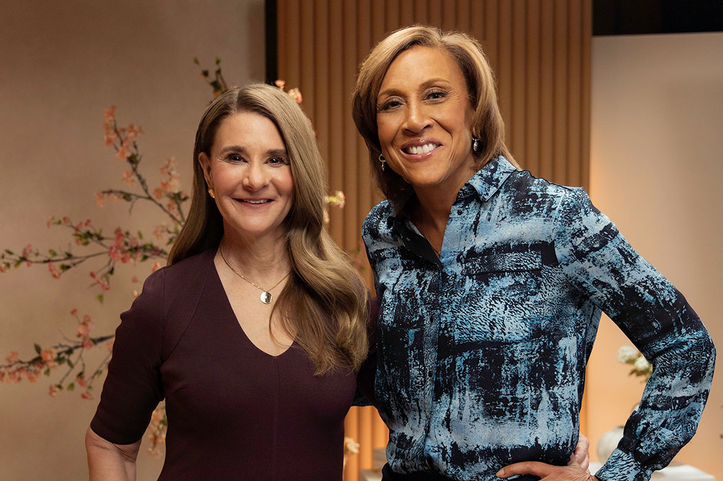 Melinda French Gates Interviews Robin Roberts